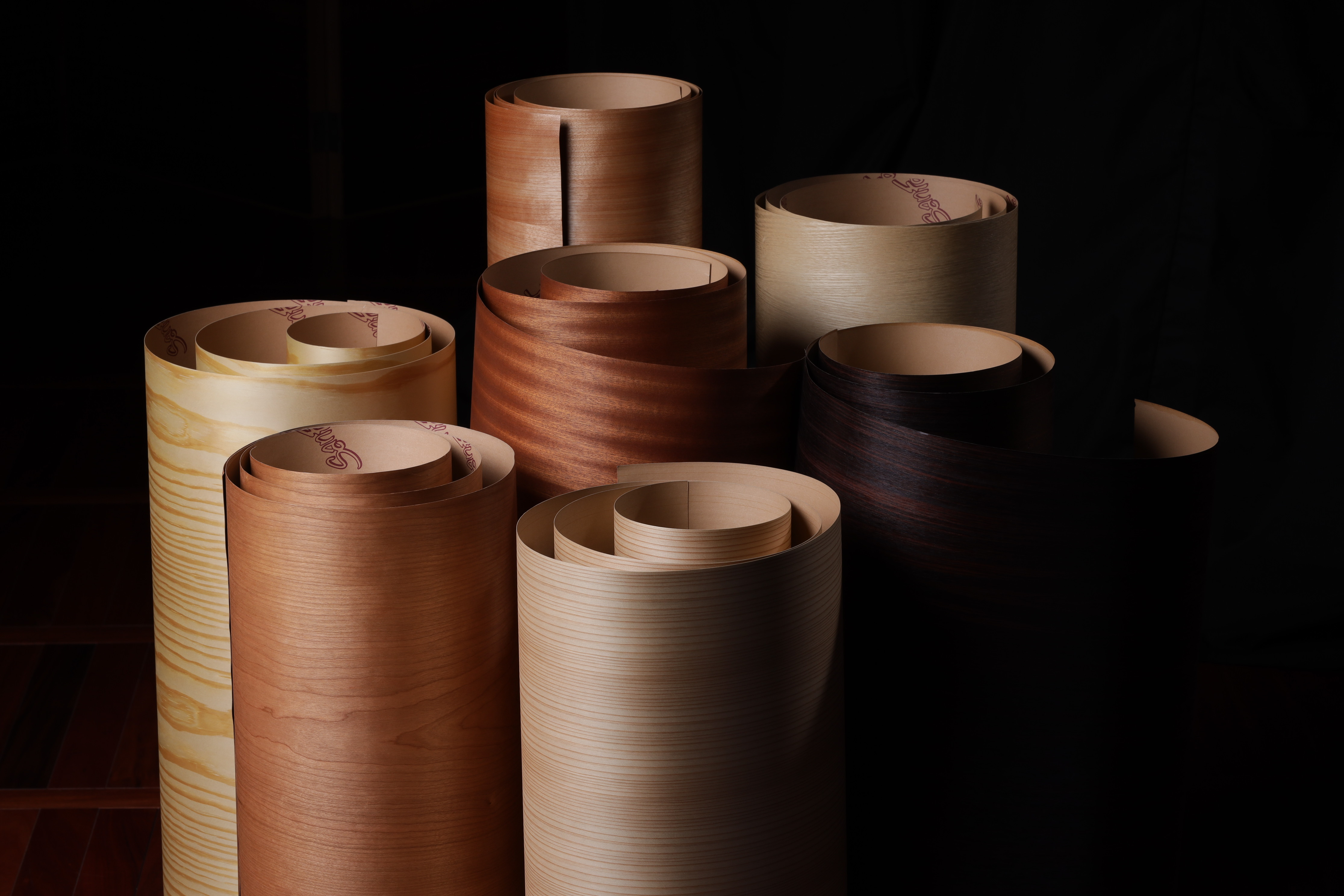 天然木不燃ツキ板シート　サンフット